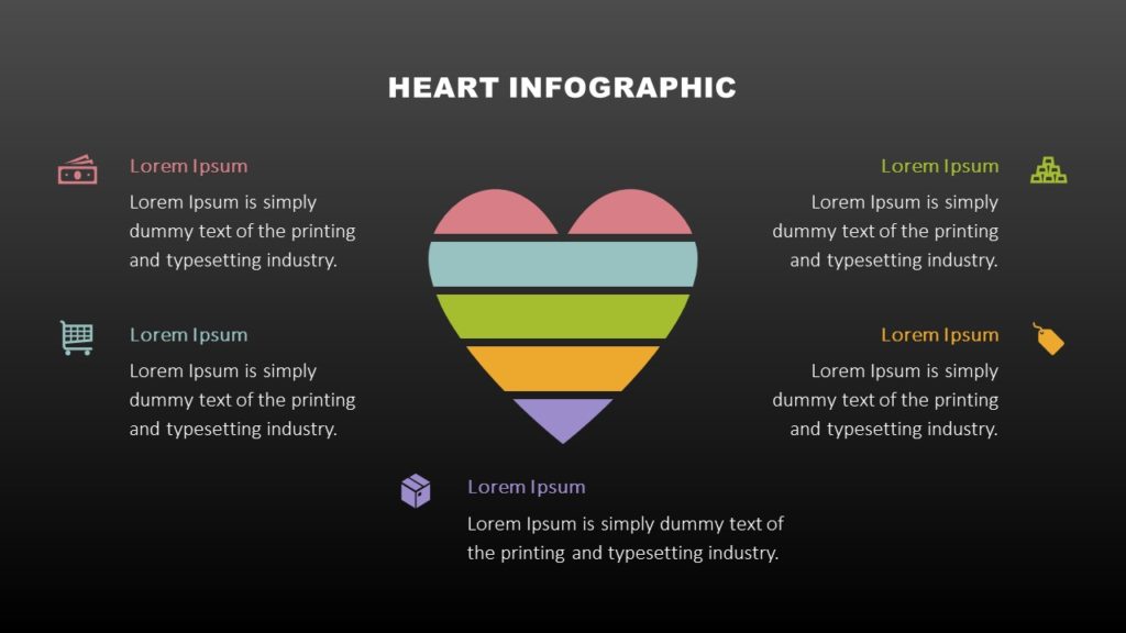 Heart Infographic PowerPoint