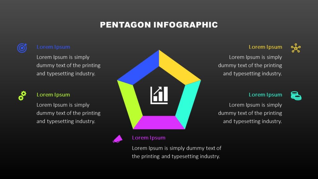 Pentagon Infographic For Powerpoint And Google Slides Slides Magic