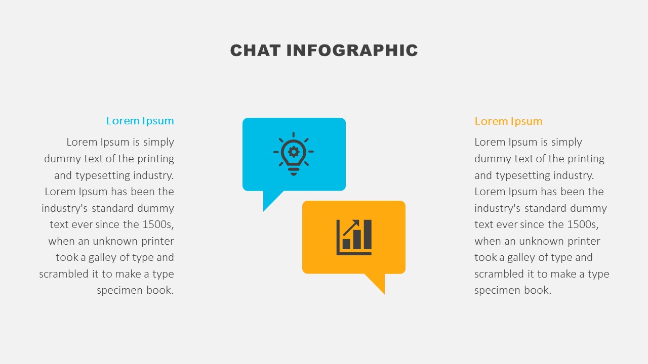 Chat Infographic for PowerPoint and Google Slides