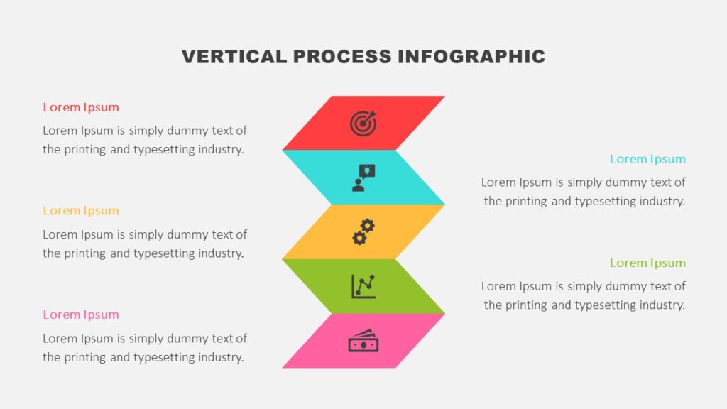 Vertical Process Diagram Google Slides