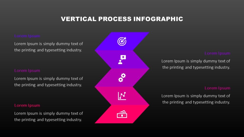 Vertical Process PowerPoint