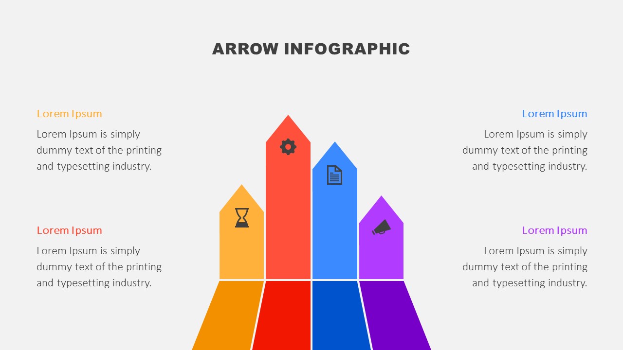 Arrow Infographic for PowerPoint and Google Slides
