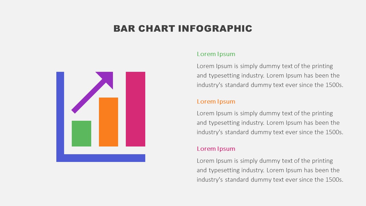 Bar Chart Infographic for PowerPoint and Google Slides
